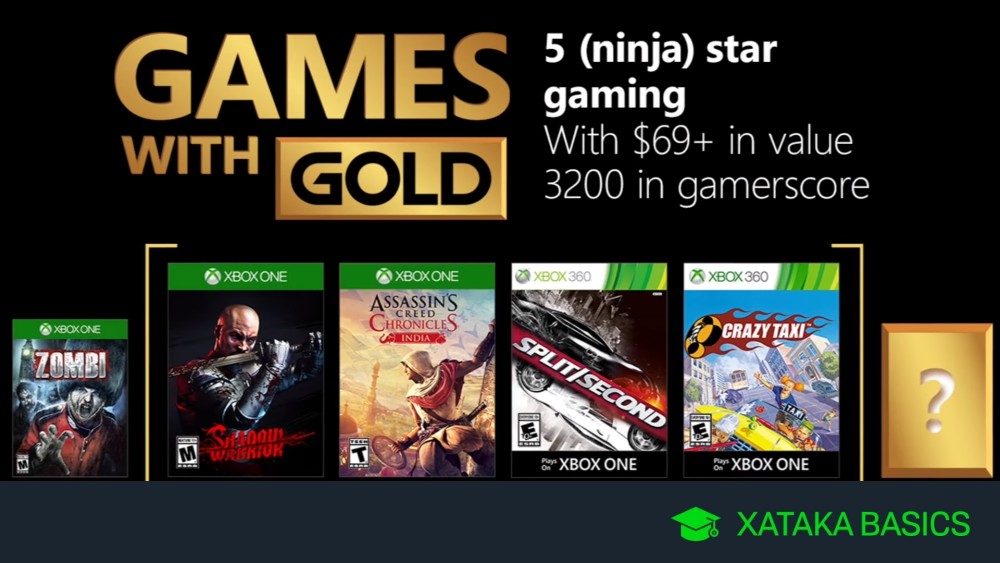 games with gold, xbox, gratis