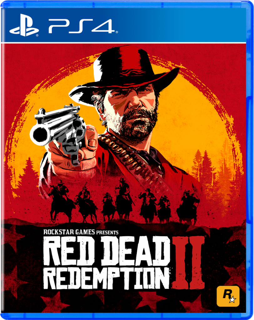 Red Dead Redemption, portada para PS4.
